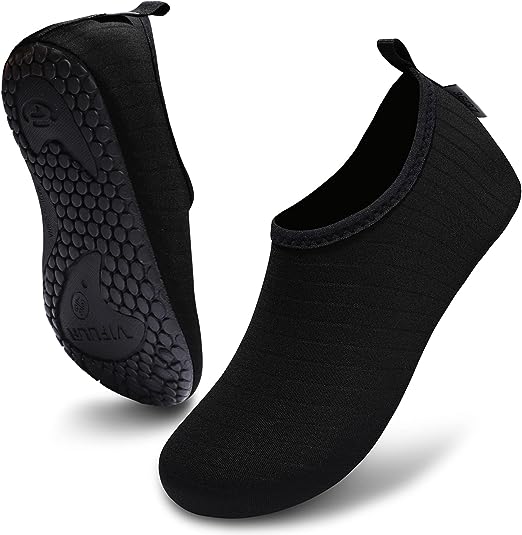 VIFUUR Water Sports Shoes Barefoot Quick-Dry Aqua Yoga Socks Slip-on for Men Women