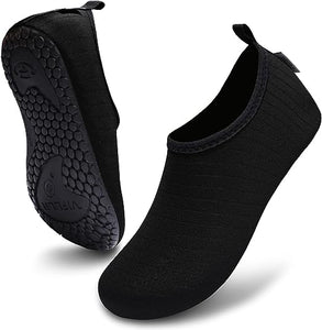 VIFUUR Water Sports Shoes Barefoot Quick-Dry Aqua Yoga Socks Slip-on for Men Women