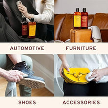 Load image into Gallery viewer, Leather Honey Leather Conditioner, the Best Leather Conditioner Since 1968, 8 Oz Bottle. For Use on Leather Apparel, Furniture, Auto Interiors, Shoes, Bags and Accessories. Non-Toxic and Made in the USA!