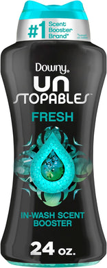 Downy Unstopables In-Wash Laundry Scent Booster Beads, Fresh, 24 oz