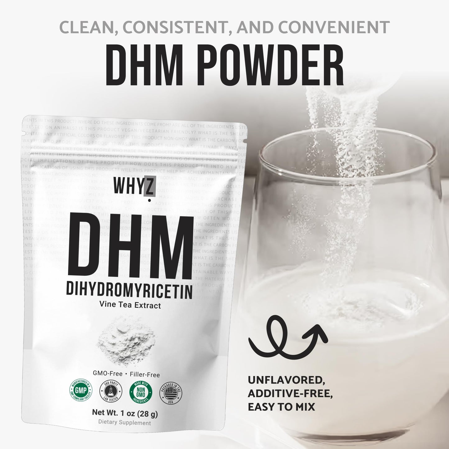 Dihydromyricetin Powder, 28g, 100% Pure DHM Supplements Liver Support, Hydration & Body…