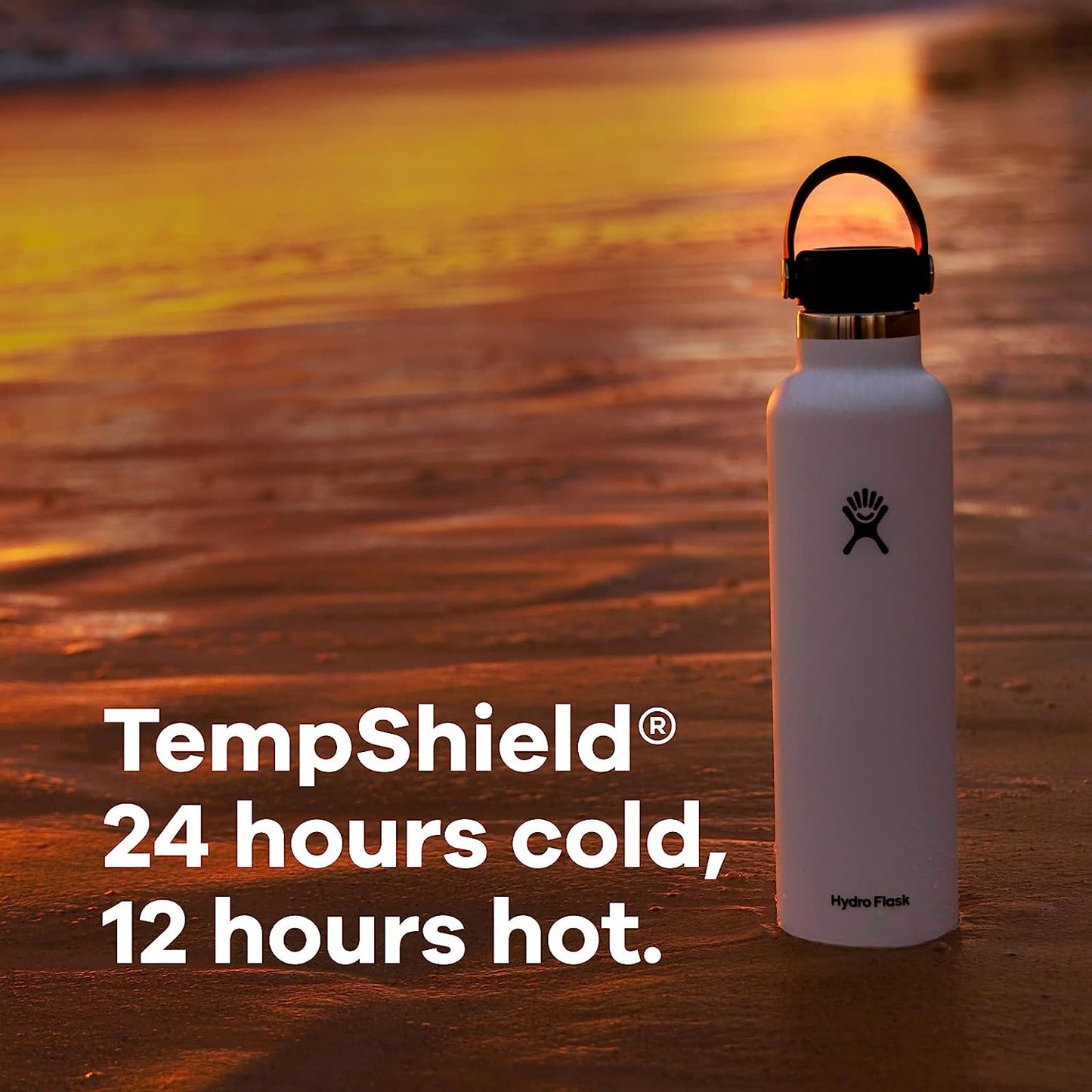 Hydro Flask Standard Mouth Bottle with Flex Cap