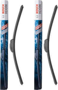 BOSCH 26A16A ICON Beam Wiper Blades - Driver and Passenger Side - Set of 2 Blades (26A & 16A)