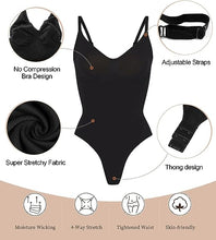 Load image into Gallery viewer, SHAPERX Bodysuit for Women Tummy Control Shapewear Seamless Sculpting Thong Body Shaper Tank Top