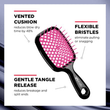 Load image into Gallery viewer, FHI HEAT UNbrush Wet &amp; Dry Vented Detangling Hair Brush, Cherry Blossom