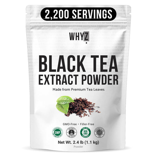Instant Black Tea Powder, Pure Black Tea for Hot and Cold Beverages, Refreshing Black…