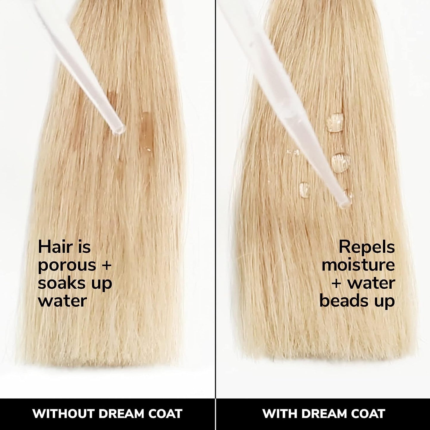 COLOR WOW Dream Coat Supernatural Spray – Multi award winning anti frizz spray keeps hair frizz free for days no matter the weather with moisture repellant anti humidity technology; glass hair results