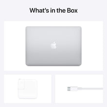 Load image into Gallery viewer, Apple 2020 MacBook Air Laptop M1 Chip, 13&quot; Retina Display, 8GB RAM, 256GB SSD Storage, Backlit Keyboard, FaceTime HD Camera, Touch ID. Works with iPhone/iPad; Silver
