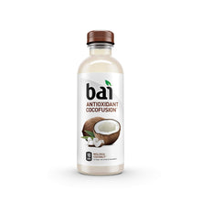 Load image into Gallery viewer, Bai Coconut Flavored Water, Molokai Coconut, Antioxidant Infused Drinks, 18 Fluid Ounce Bottles, (Pack of 12)