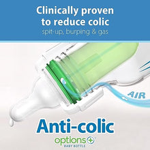 Load image into Gallery viewer, Dr. Brown&#39;s Natural Flow® Anti-Colic Options+™ Narrow Baby Bottles 8 oz/250 mL, with Level 1 Slow Flow Nipple, 4 Pack, 0m+