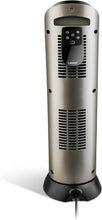 Load image into Gallery viewer, Lasko Oscillating Ceramic Tower Space Heater for Home with Adjustable Thermostat, Timer and Remote Control, 22.5 Inches, Grey/Black, 1500W, 751320
