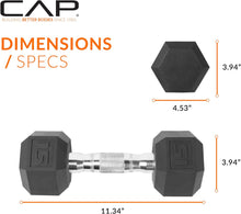 Load image into Gallery viewer, CAP Barbell Coated Dumbbell Weight | Multiple Handle Options