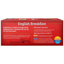 Load image into Gallery viewer, Twinings English Breakfast Black Tea, 100 Individually Wrapped Tea Bags, Smooth, Flavourful, Robust, Caffeinated