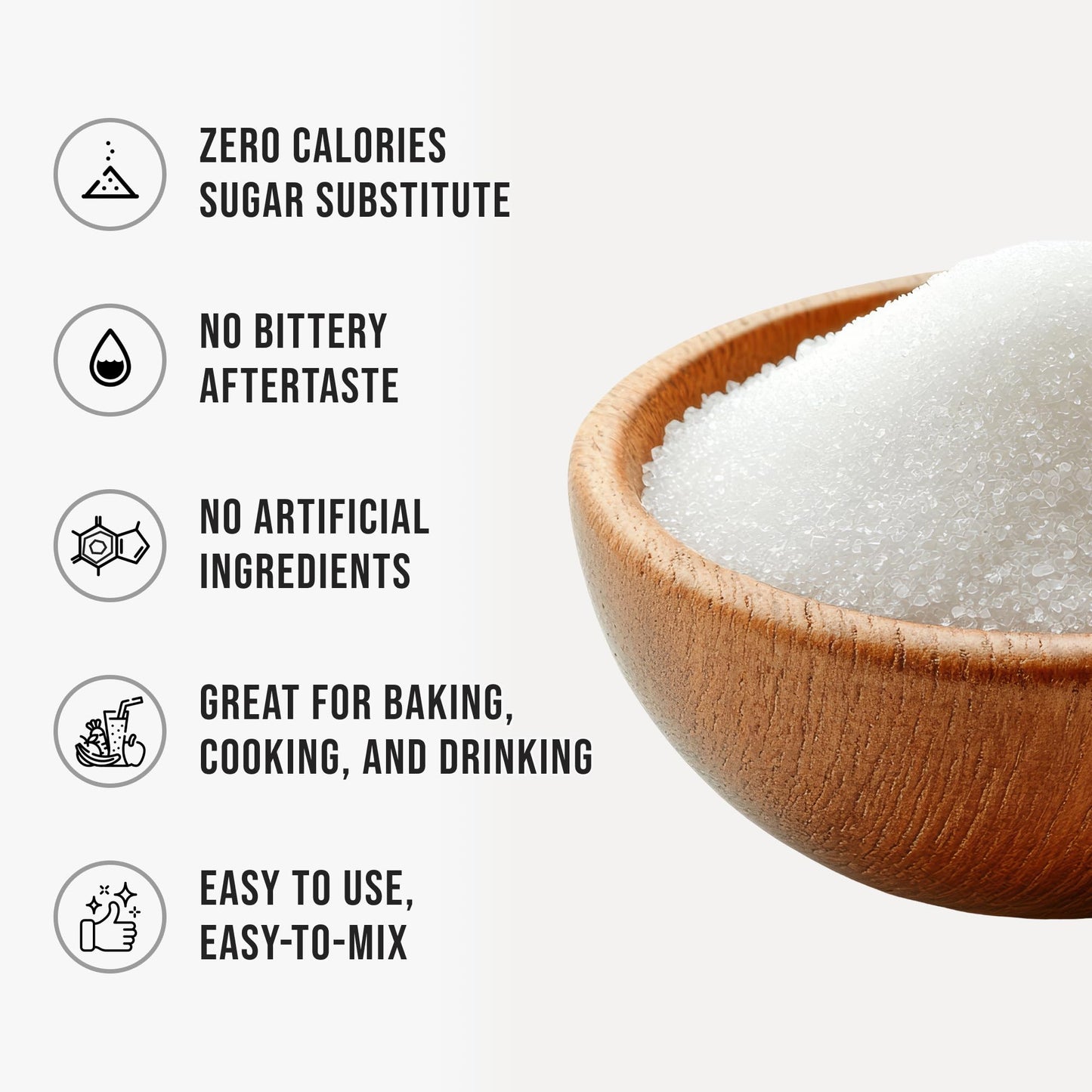 Organic Stevia Powder, 227g, Zero Calorie Pure Stevia Sweetener for Drinks, Powder for…