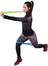 Load image into Gallery viewer, Fit Simplify Resistance Loop Exercise Bands with Instruction Guide and Carry Bag, Set of 5