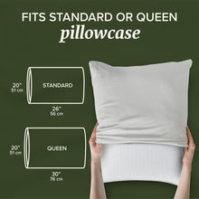 Load image into Gallery viewer, Beckham Hotel Collection Bed Pillows Standard / Queen Size Set of 2 - Down Alternative Bedding Gel Cooling Pillow for Back, Stomach or Side Sleepers