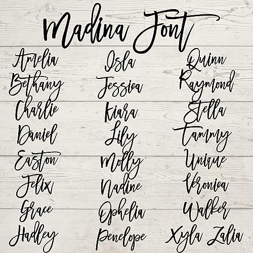 Personalized Custom Wood Name Sign, Nursery Name Sign, Family Name Signs, Choice of Size & Fonts!