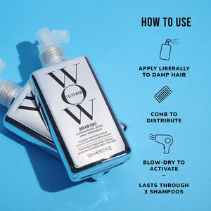 COLOR WOW Dream Coat Supernatural Spray – Multi award winning anti frizz spray keeps hair frizz free for days no matter the weather with moisture repellant anti humidity technology; glass hair results