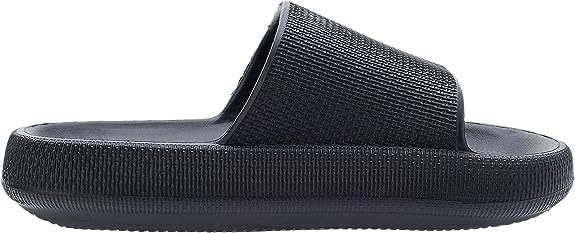 BRONAX Pillow Slippers for Women and Men | House Slides Shower Sandals | Extremely Comfy | Cushioned Thick Sole
