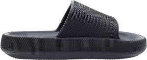 BRONAX Pillow Slippers for Women and Men | House Slides Shower Sandals | Extremely Comfy | Cushioned Thick Sole