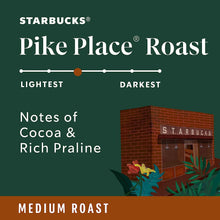 Load image into Gallery viewer, Starbucks K-Cup Coffee Pods—Medium Roast Coffee—Pike Place Roast for Keurig Brewers—100% Arabica—4 boxes (96 pods total)