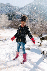 Zelda Matilda 3M 100G Thinsulate Winter Waterproof Mittens Children Toddlers and Baby Gloves