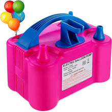 Load image into Gallery viewer, PCFING Electric Air Balloon Pump and Tying Tool in One, Portable Dual Nozzle Electric Blower Air Pump Inflator for Decoration, Party and Save Time