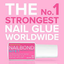 Load image into Gallery viewer, Super Strong Nail Glue For Nail Tips, Acrylic Nails and Press On Nails (8ml) NYK1 Nail Bond Brush On Nail Glue For Press On Nails Long Lasting Nail Glue For Acrylic Nails Fake Nails Tips Nail Glue Gel