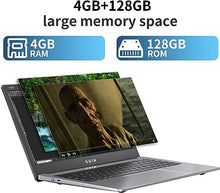 Load image into Gallery viewer, SGIN Laptop 4GB DDR4 128GB SSD, 15.6 Inch Windows 11 Laptops Computer with Intel Celeron Quad Core Processor (up to 2.5 GHz), Intel UHD Graphics 600, Mini HDMI, WiFi, Webcam, USB3.0, Bluetooth 4.2