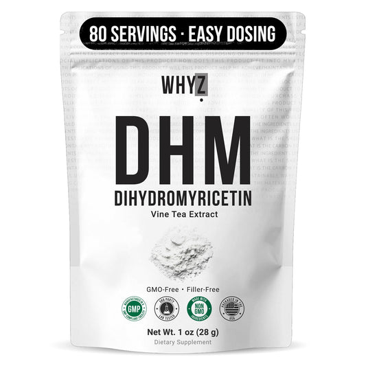 Dihydromyricetin Powder, 28g, 100% Pure DHM Supplements Liver Support, Hydration & Body…