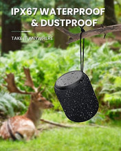 Load image into Gallery viewer, Bluetooth Speakers,Portable Wireless Speaker with 15W Stereo Sound, Active Extra Bass, IPX6 Waterproof Shower Speaker, Double Pairing, for Party, Home Theater, Game Theater