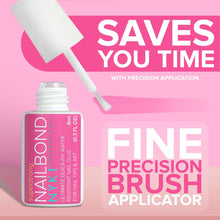 Load image into Gallery viewer, Super Strong Nail Glue For Nail Tips, Acrylic Nails and Press On Nails (8ml) NYK1 Nail Bond Brush On Nail Glue For Press On Nails Long Lasting Nail Glue For Acrylic Nails Fake Nails Tips Nail Glue Gel