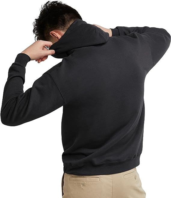 Hanes EcoSmart Hoodie, Midweight Fleece, Pullover Hooded Sweatshirt for Men