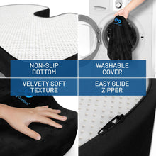 Load image into Gallery viewer, Everlasting Comfort Seat Cushion for Lower Back Pain Relief - Enhances Posture &amp; Support, All-Day Comfort - Non-Slip Tailbone Pain Relief Cushion - Car, Gaming, Office Chair Cushion FSA HSA Eligible