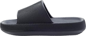 BRONAX Pillow Slippers for Women and Men | House Slides Shower Sandals | Extremely Comfy | Cushioned Thick Sole
