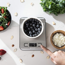 Load image into Gallery viewer, Etekcity Food Kitchen Scale, Digital Grams and Ounces for Weight Loss, Baking, Cooking, Keto and Meal Prep, LCD Display, Medium, 304 Stainless Steel