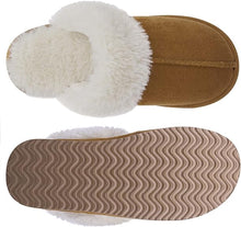Load image into Gallery viewer, Litfun Women&#39;s Fuzzy Memory Foam Slippers Fluffy Winter House Shoes Indoor and Outdoor