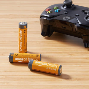 Amazon Basics 20-Pack AA Alkaline High-Performance Batteries, 1.5 Volt, 10-Year Shelf Life