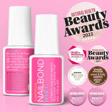 Load image into Gallery viewer, Super Strong Nail Glue For Nail Tips, Acrylic Nails and Press On Nails (8ml) NYK1 Nail Bond Brush On Nail Glue For Press On Nails Long Lasting Nail Glue For Acrylic Nails Fake Nails Tips Nail Glue Gel