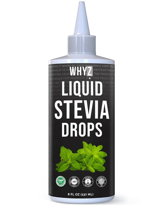 Stevia Liquid Drops Natural Liquid Stevia Extract, Pure Sweetener, Plant-Based Sweetener…
