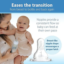 Load image into Gallery viewer, Dr. Brown&#39;s Natural Flow® Anti-Colic Options+™ Narrow Baby Bottles 8 oz/250 mL, with Level 1 Slow Flow Nipple, 4 Pack, 0m+