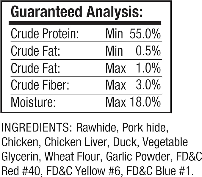 Good'N'Fun Triple Flavored Rawhide Kabobs for Dogs, 1.5 Pound (Pack of 1)