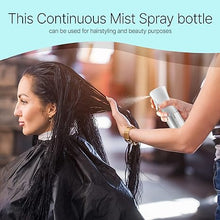 Load image into Gallery viewer, BeautifyBeauties Hair Spray Bottle – Ultra Fine Continuous Water Mister for Hairstyling, Cleaning, Plants, Misting &amp; Skin Care (6.76 Ounce)