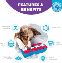 Load image into Gallery viewer, Outward Hound Nina Ottosson Dog Brick Interactive Treat Puzzle Dog Toy, Intermediate