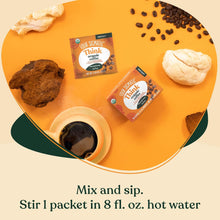 Load image into Gallery viewer, Four Sigmatic Foods Mushroom Instant Coffee, Organic and Fair Trade with Lions Mane, Chaga, &amp; Mushroom Powder, Focus &amp; Immune Support, Paleo, 0.9 Oz - 10 Count (Pack of 1)