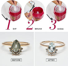 Load image into Gallery viewer, CONNOISSEURS Premium Edition Jewelry Cleaner Solution Pick from Delicate, Fine or Silver Jewelry Cleaner, Value Size