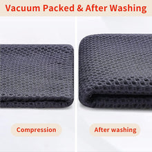 Load image into Gallery viewer, Homaxy 100% Cotton Waffle Weave Kitchen Dish Cloths, Ultra Soft Absorbent Quick Drying Dish Towels, 12x12 Inches, 6-Pack, Dark Grey
