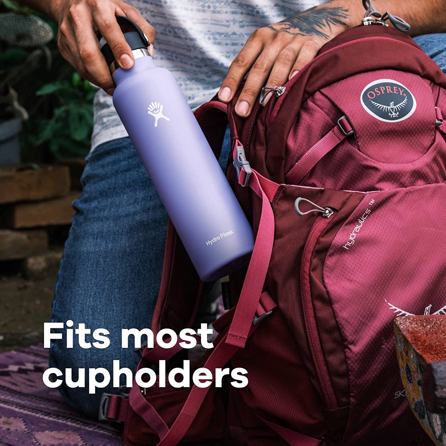 Hydro Flask Standard Mouth Bottle with Flex Cap