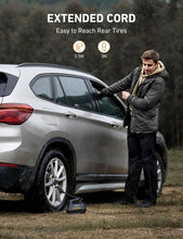 Load image into Gallery viewer, AstroAI Tire Inflator Portable Air Compressor Air Pump for Car Tires - Car Accessories, 12V DC Auto Pump with Digital Pressure Gauge, 100PSI with Emergency LED Light for Bicycle, Balloons