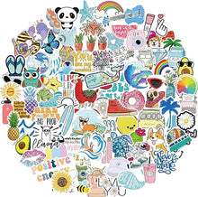 Load image into Gallery viewer, Bekayshad Stickers for Water Bottles, 100 Pack/PCS Cute Vsco Vinyl Aesthetic Waterproof Stickers Laptop Hydroflask Skateboard Computer Stickers for Teens Kids Girls